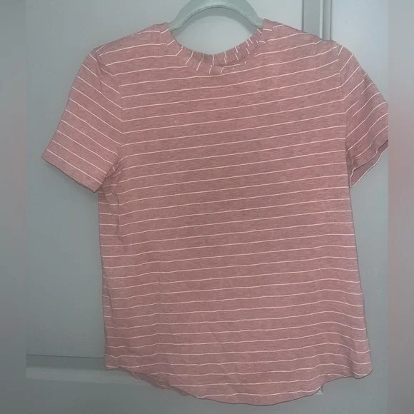 Lululemon Athletica Pink Fitted Short Sleeve Tee - Picture 2 of 5